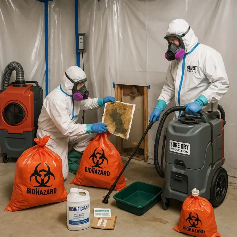 Contaminated Water Handling Protocols process in Elwood, UT