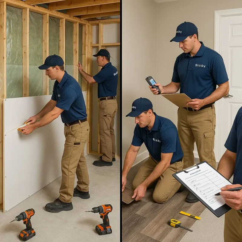 Repairs and Reconstruction process in Elwood, UT